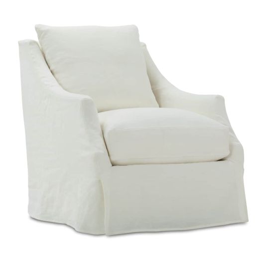 Picture of Kara Slipcovered Swivel Chair w/ Glider Option